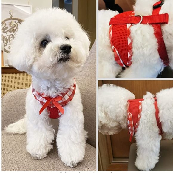 Super Buddy Other - SuperBuddy Upgraded No Pull & No Choke Dog Harness, Super Soft Mesh Breathable P